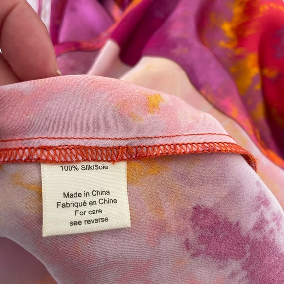 Ronny Kobo Collection Capri 100% Silk Spaghetti Strap Slip Dress - Picture 13 of 14